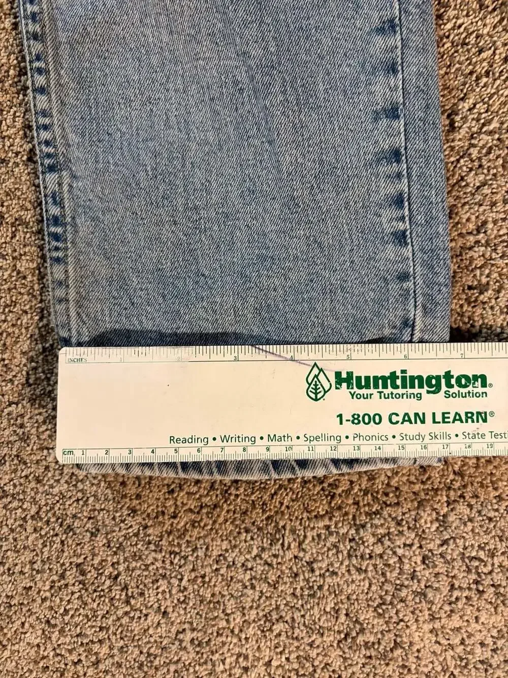 Levi's 511 Slim Fit Jeans Men's Light Wash Denim Cotton Blend Size 32x30